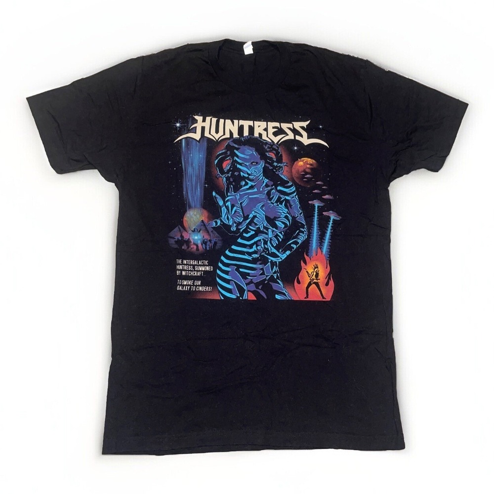 Huntress 2013 Tour Shirt L Starbound Beast Jill Janus Heavy Metal Tee MINT Rock